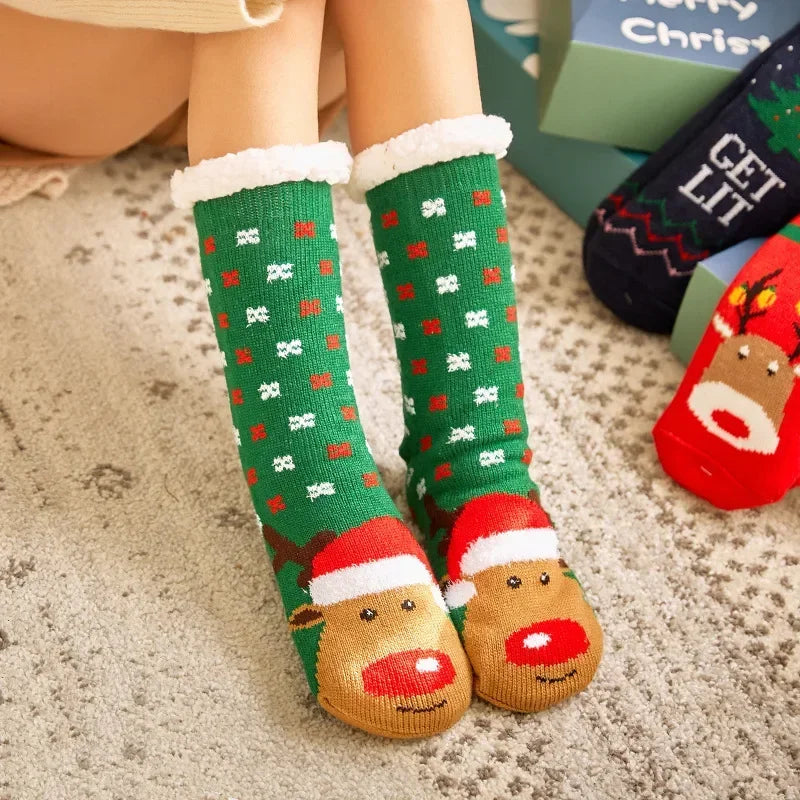 Christmas Slipper Cozy Sox