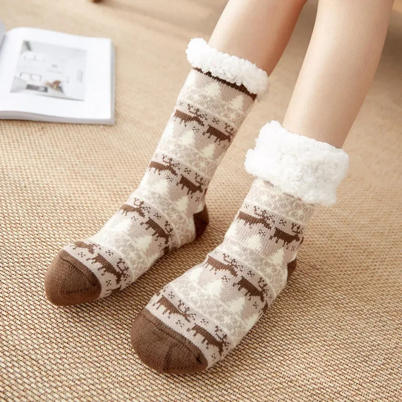 Christmas Slipper Cozy Sox