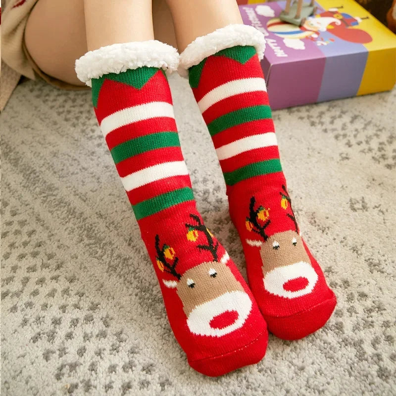 Christmas Slipper Cozy Sox