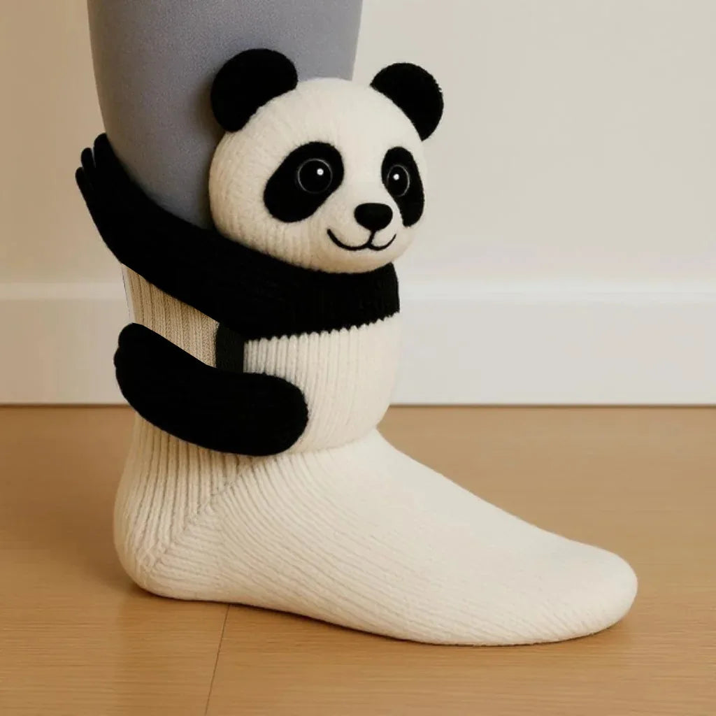 3D Knitted Animal Cozy sox