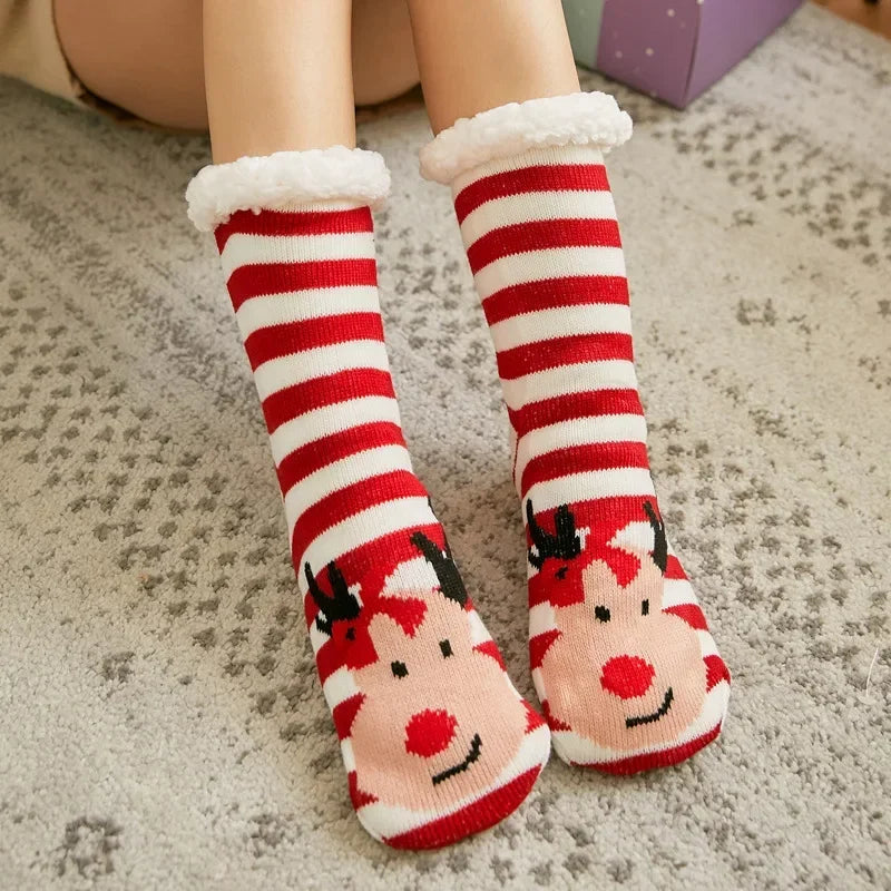Christmas Slipper Cozy Sox