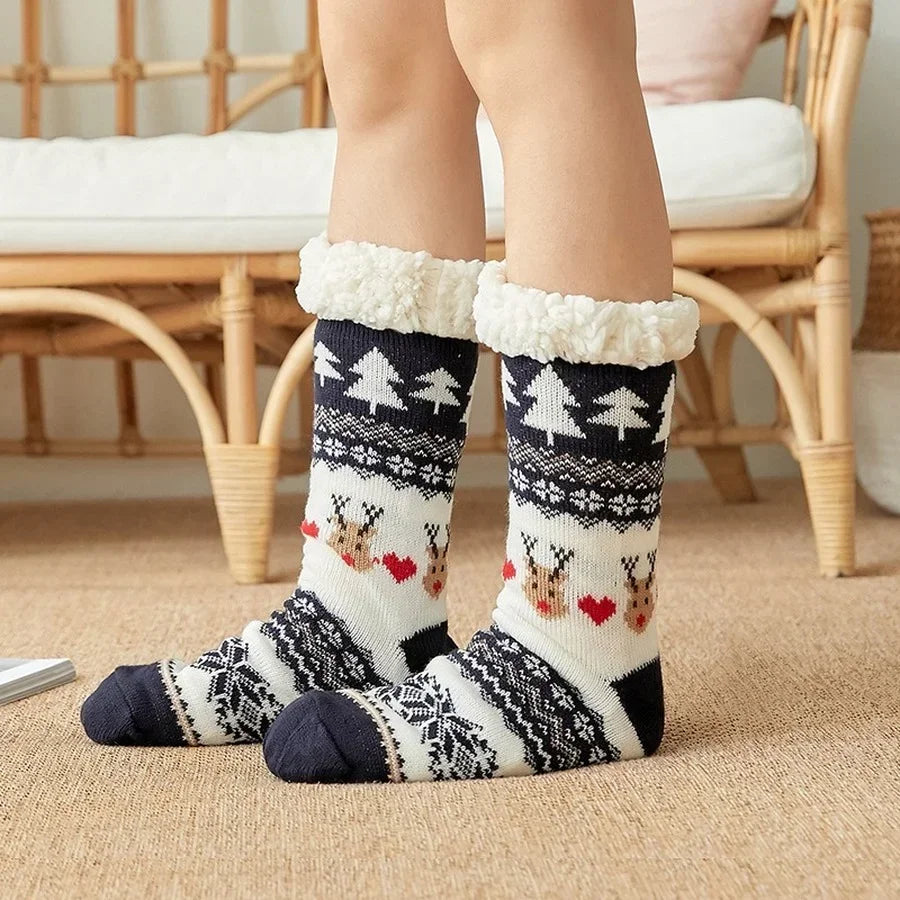 Christmas Slipper Cozy Sox