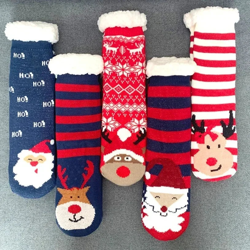 Christmas Slipper Cozy Sox