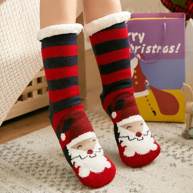Christmas Slipper Cozy Sox