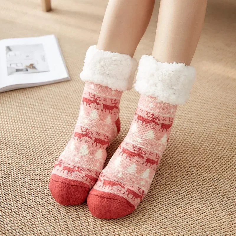Christmas Slipper Cozy Sox