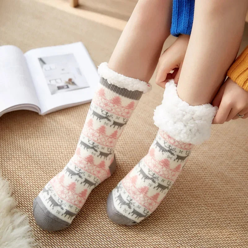 Christmas Slipper Cozy Sox