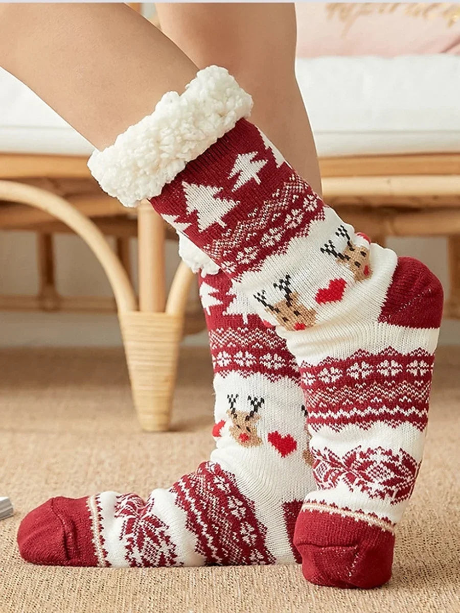 Christmas Slipper Cozy Sox