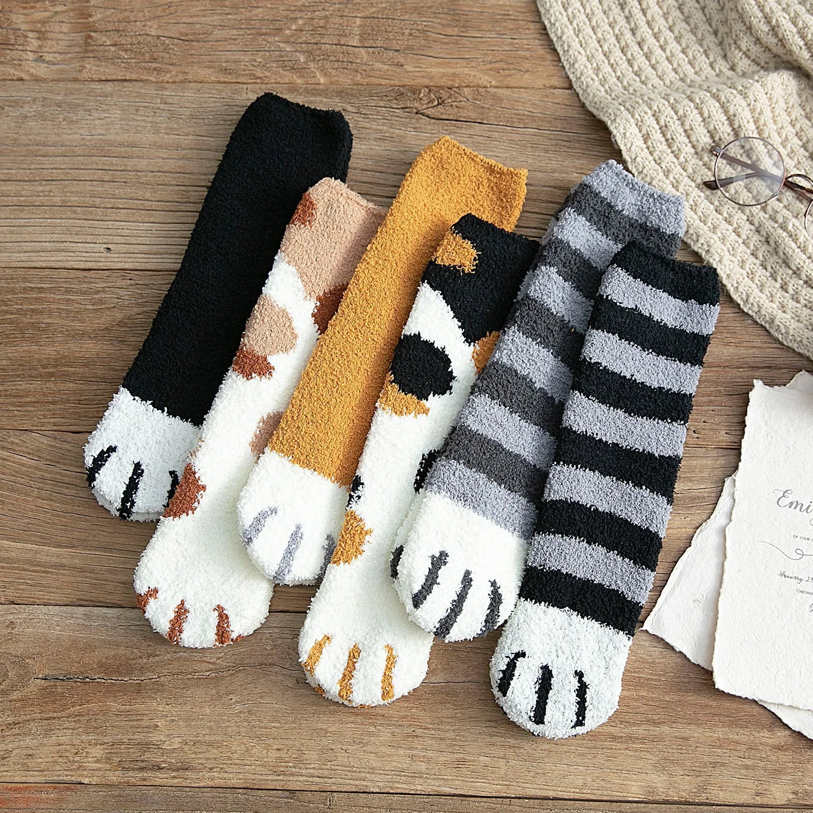 Kitty Paw Cozy Sox