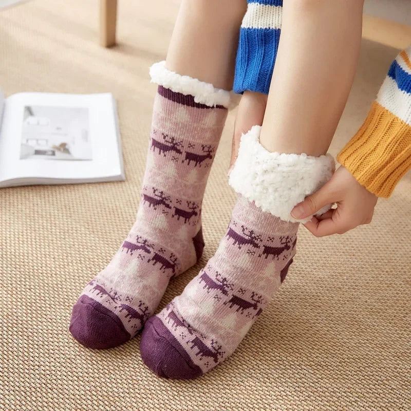 Christmas Slipper Cozy Sox