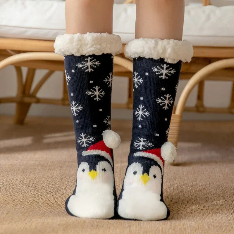 Christmas Slipper Cozy Sox