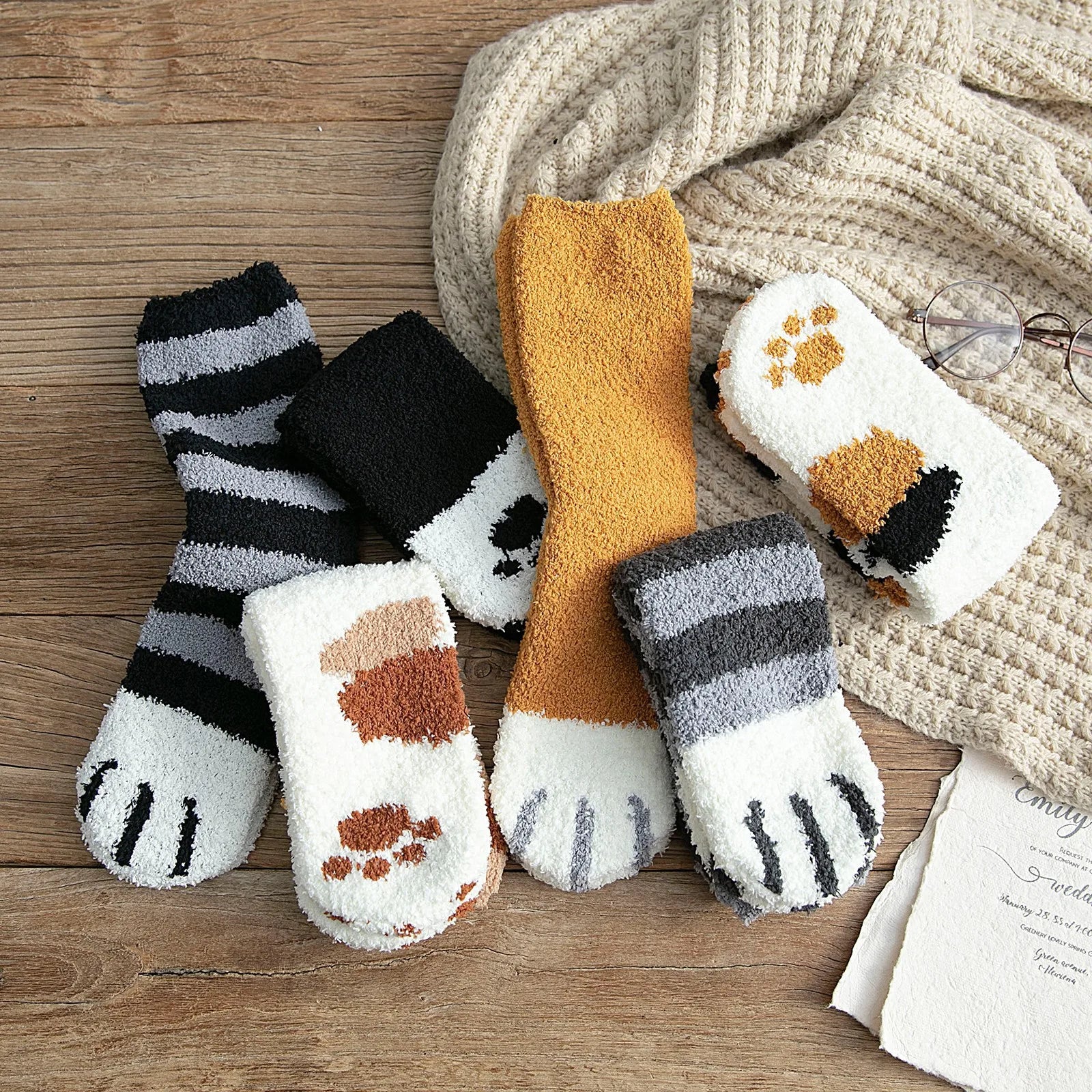 Kitty Paw Cozy Sox