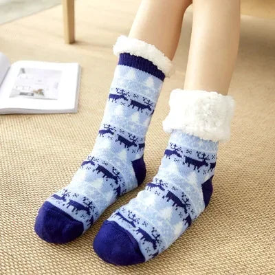 Christmas Slipper Cozy Sox